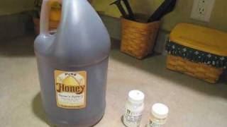 How to make simple mead honey wine [upl. by Haas]