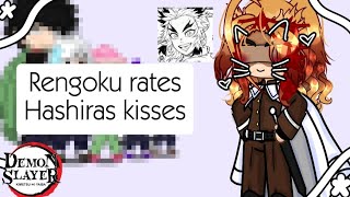 Rengoku rates the Hashiras kissesGacha X KNYNONCANNONMY AU [upl. by Mayman]