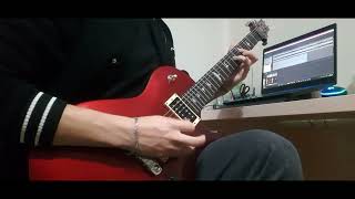 Bleed From Within  Overthrone Last Chorus Guitar Cover [upl. by Sumer396]