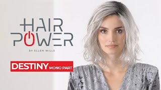 Destiny Mono Part by Ellen Wille  Hairpower Wig Collection [upl. by Marko]