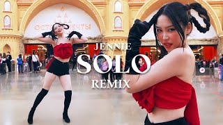 KPOP IN PUBLIC  ONE TAKE JENNIE  SOLO REMIX dance cover by REBORN [upl. by Il]