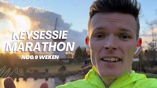 Zondag Eerste Keysessie 30km Op Marathontempo Tijdens de Lansingerland Run 🏆 [upl. by Aihsetan]