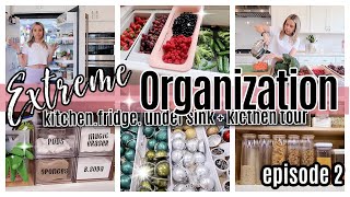 NEW EXTREME ORGANIZATION EPISODE 2  KITCHEN ORGANIZATION  TOUR  TIFFANI BEASTON HOMEMAKING [upl. by Pape37]