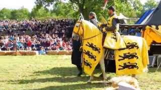 Ritterspiele Bad Münster am Stein Ebernburg am 20 09 2015 [upl. by Rett]