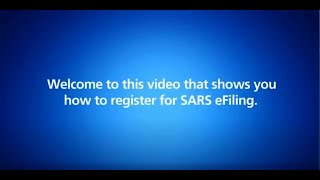 How to Register for SARS eFiling [upl. by Theo]