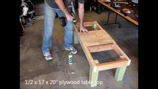 Backyard Beekeeping Part 15S2E1 Building a Two Hive Stand [upl. by Ardnasal]