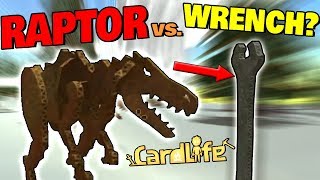 CRAFTING NEW ARMOR for a RAPTOR BATTLE New Update CardLife Gameplay Ep2 [upl. by Eniamurt]