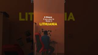 3 Steps for Study in Lithuania [upl. by Brocklin547]