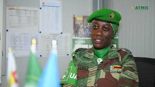 International Womens Day message Flt Lt Amanda Sibusiso Dube [upl. by Rochemont]