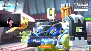 BASTIONMAIN BASTION GAMEPLAY ON CIRCUIT ROYAL OVERWATCH 2 TOP 500 SEASON 3 [upl. by Heidi]