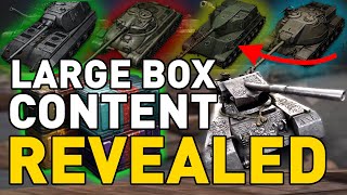 LARGE BOX CONTENT REVEALED in World of Tanks [upl. by Isaiah]