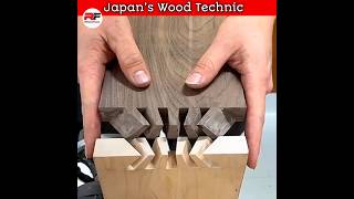 জাপান যেভাবে furniture বানায়  Japans Wood House Made By This Technic wood working art skill short [upl. by Lunette719]