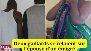 FAITS DIVERS SENEGAL Lhistoire Extraordinaire des Deux gaillards et lépouse dun émigré [upl. by Ferriter]