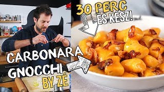 Mamma mia Itt a carbonara gnocchi [upl. by Eirrok]