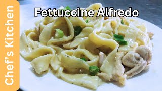 Fettuccine Alfredo Pastachefmaster class original ampauthentic recipe [upl. by Beatriz]