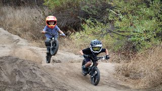 Mini Rippers Shred On STACYC Bikes [upl. by Nannie]