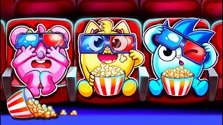 Babys First Time at the Theater 🍿 Good Manners  Kids Songs 😻🐨🐰🦁And Nursery Rhymes by Baby Zoo [upl. by Filia]