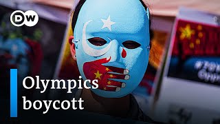 Beijing Olympics overshadowed by diplomatic boycotts human rights concerns and COVID19  DW News [upl. by Ard475]