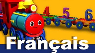 Train de chiffres 1 à 20  Comptines  LittleBabyBum [upl. by Nawd]