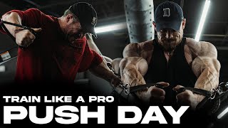 PUSH DAY WITH MARTIN FITZWATER [upl. by Floridia]