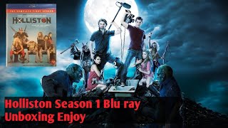 Holliston Season 1 Blu ray Unboxing Enjoy [upl. by Roderica]