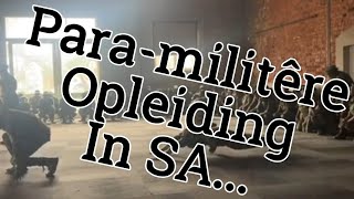 Paramilitêre Opleiding in SA [upl. by Felton]