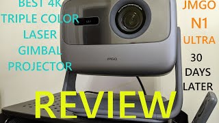 JMGO N1 Ultra Review  Best 4K Triple Color Laser projector for the price [upl. by Mcmillan70]