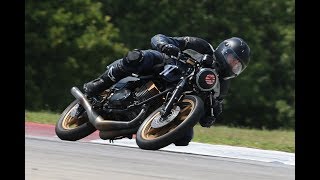 Yamaha RD400 Track Day [upl. by Nnylkcaj]