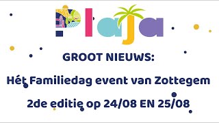 Plaja Familiedag event te Zottegem  2408 en 2508 [upl. by Wager188]