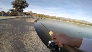 Hansen Dam Lake Fishing [upl. by Inot]