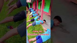 Stamina Exercise viralvideo reels fouji funny army defence fitness pushups [upl. by Annasoh]