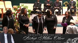 Celebration of Life for Bishop Milton Oliver [upl. by Rihana]