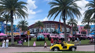 All Pink Car Show Orlando Florida 06232024 Eccentric Garage Pink Edition  Barbie cars amp more [upl. by Saenihp383]