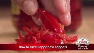 How to Slice Peppadew Peppers [upl. by Rraval]