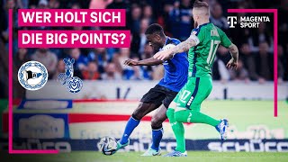 DSC Arminia Bielefeld – MSV Duisburg Highlights mit LiveKommentar  3 Liga  MAGENTA SPORT [upl. by Lytle]