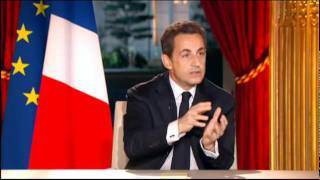 Interview télévisée de Nicolas Sarkozy en intégralité [upl. by Anwaf]