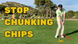 Do These Quick Drills To STOP CHUNKING And STOP THINNING Your Chip Shots [upl. by Hoeve]