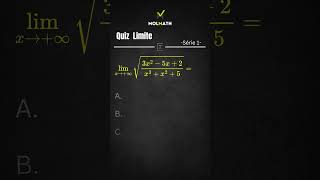 Limite QCM  Solution maths matholympaid education mathclass [upl. by Mulderig500]