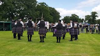 Kirkcaldy and District Grade 4A  Scottish Pipe Band Championships 2024 Dumbarton [upl. by Yruoc]