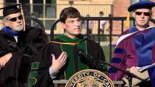 Dr Michael J Burry at UCLA Economics Commencement 2012 [upl. by Acissej]