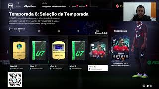 FC 24 🎮 RECOMPENSAS DA TEMPORADA 6 DO EA FC 24  SÃO 40 NIVEIS  VALE A PENA FAZER OS OBJETIVOS [upl. by Gabriela]