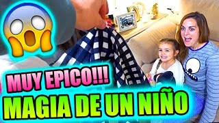 EL IMPACTANTE TRUCO DE MAGIA DE UN NIÑO ¡¡EPICO ·VLOG· [upl. by Nitsyrk184]