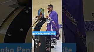 Funeral Penitential rite in Igbo Language funny funeral catholic catholicmass [upl. by Corvese]