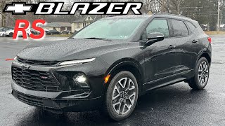 2024 Chevy Blazer RS Review the Camaro SUV [upl. by Lapham99]