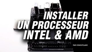 Atelier LDLC  Installer un processeur Intel et AMD [upl. by Liv]