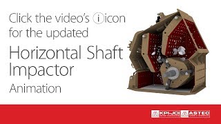 Horizontal Shaft Impactor Animation [upl. by Griz510]