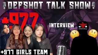 DEFSHOT TALK SHOW  977 ESPORTS NEPAL [upl. by Avruch]