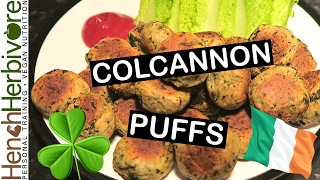 Colcannon Puffs  Vegan Recipe [upl. by Evanne461]