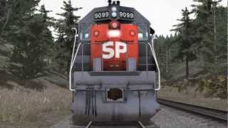 At The Railyard Donner Pass for Railworks Review Part II [upl. by Arlon]