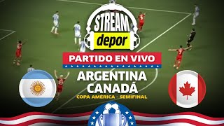 ARGENTINA 2  0 CANADÁ POSTPARTIDO COMENTARIOS GOLES Y REACCIÓN  COPA AMÉRICA 2024 [upl. by Atinhoj122]